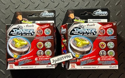 Silverlit Spinner M.A.D. Spinner Pack 1 Spinner Chance To Get LED Version Age 5+