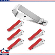Sun Visor Mounting Kit 6pcs Stainless Steel Car Visor Clips Diy Sun Visor Mounting Kit 6pcs Stainless Steel Car Visor Clips Diy
