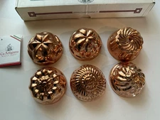 Cu Artigiana Copper Molds 6 pc.