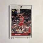 Upper Deck Michael Jordan Chicago Bulls #488 1992-93 Game Faces NBA Card