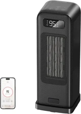 Space Heaters for Indoor Use, Smart Portable Electric Heater with Thermostat