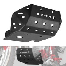 NICECNC Black Skid Plate Bash Crash Plate Engine Bottom Protector Guard Cover...