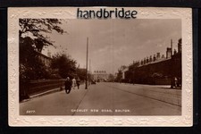 Bolton - Chorley New Road - real photographic postcard