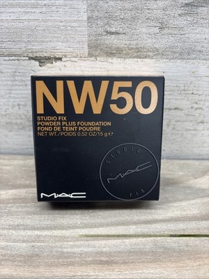 MAC Studio Fix Powder Plus Oil/Shine Control Buildable Foundation - NW50 - 15g