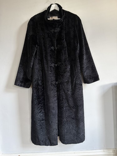 Roman Faux Astrakhan Coat -