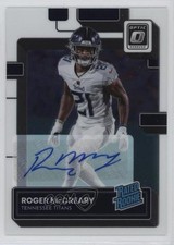2022 Panini Donruss Optic Rated Rookie Auto 15/150 Roger McCreary #259 Auto v9t