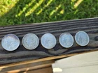 lot of 5 morgan silver dollars Not Scrap