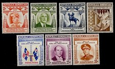 Dominican Republic 1955.SC #462-465 ,C91-C93  .Mint HOG