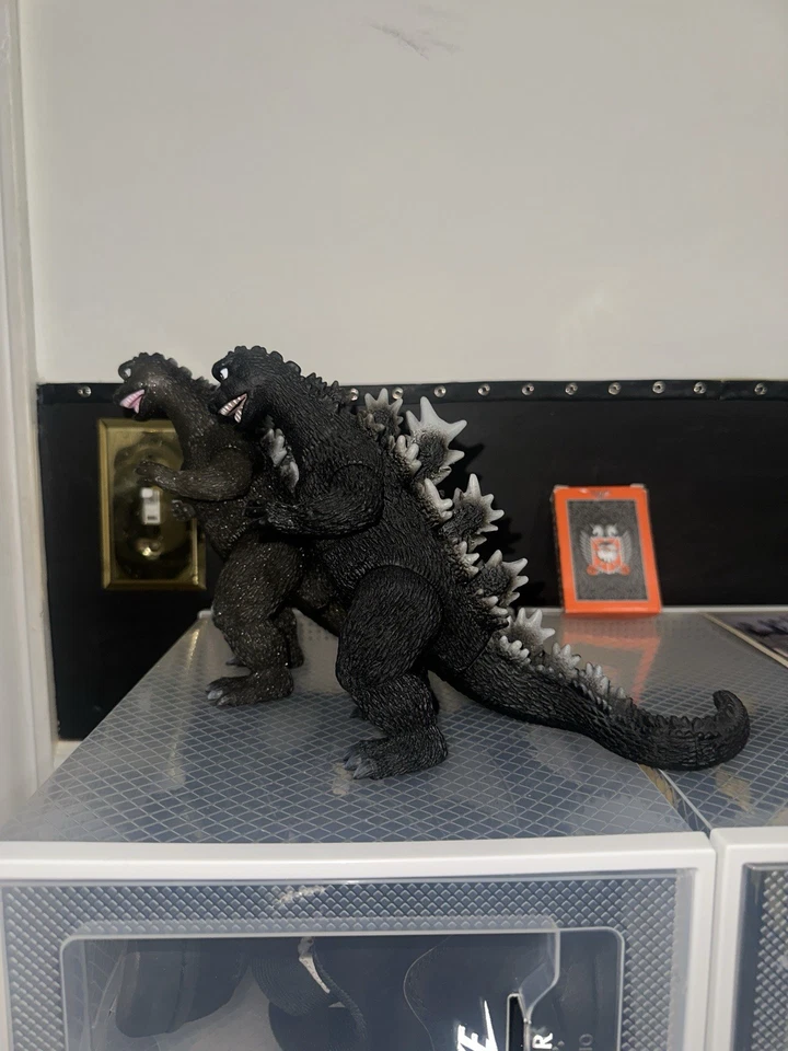 Bandai Creation 6.5” 1968 Godzilla Vinyl Figure & 1968 Classic Fusion Series - Image 3 of 4