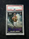 Jayden Daniels 2024 Panini Absolute Football Rookie By Storm /50 RC PSA 9