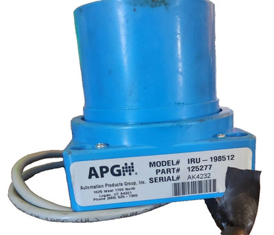 APG IRU-198512 125277 Ultrasonic Sensor Used, Good