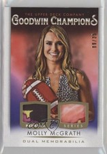 2021 Goodwin Champions Memorabilia Dual Swatch Premium 9/35 Molly McGrath 7ov