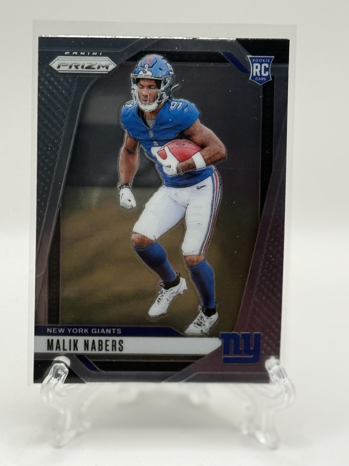 2024 Panini Prizm #370 Malik Nabers Silver