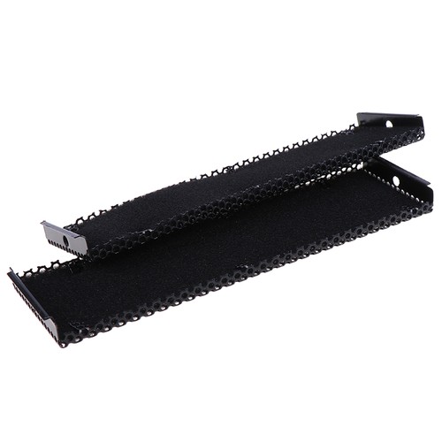 2PCS Optical Drive Chassis Front Panel Bracket Baffle with Dustproof Spong^QU