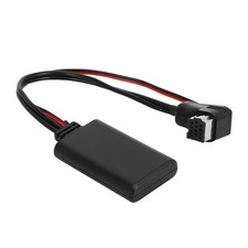 Akozon Car Bluetooth Adapter, AUX Adapter for Audio Black