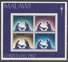 Malawi - Feuilles Yvert 9 ** Mnh Noël