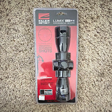 Killer Instinct Lumix 4x32 IR-E Crossbow Scope BDC Red/Blue Illuminated + Mounts