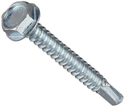 #ad 100 PCS 10 16 x 1 1 2quot; Self Drilling Screws Washer Head 560336 Sheet Metal $21.60