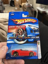 Hot Wheels Faster Than Ever Ferrari F430 Spider - 2006 First Editions - 33 Of 38