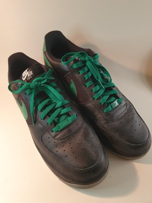 Nike Air Force 1 Low Green And Black Size 12.5 Mens Dv3892-900