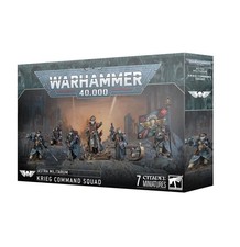 Warhammer 40k: Astra Militarum Krieg Command Squad 7 Miniatures