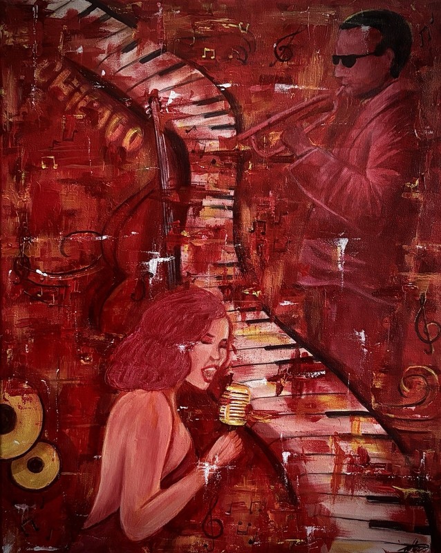 After hours Original Painting 