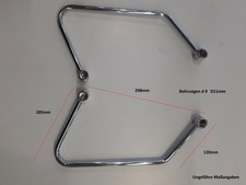Satteltaschenhalter Packtaschenhalter Halter Chrom ZJ341510000750 SUZUKI VS 1400
