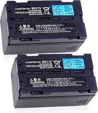 2X 7.2V 5240mAh BDC70 Battery for Top-con, Sokkia Total Stations