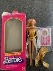 Golden Dream Barbie - Vintage 1980's- most accessories