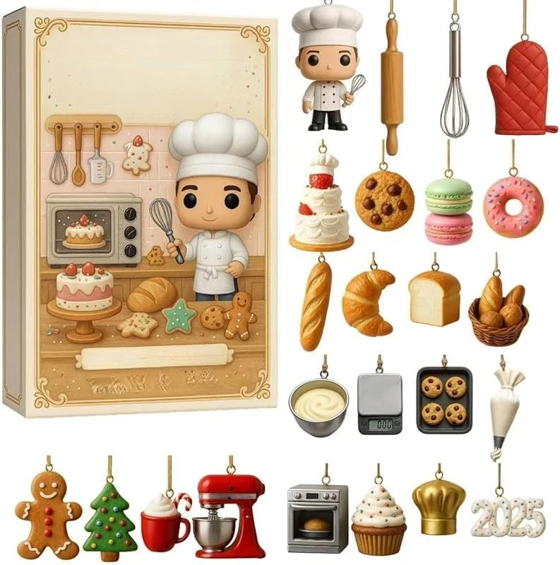 Calendario de Adviento Holiday Soda 24 Días Navidad Cuenta Regresiva Calendario Caja Ciega AU- Foto 4 de 4