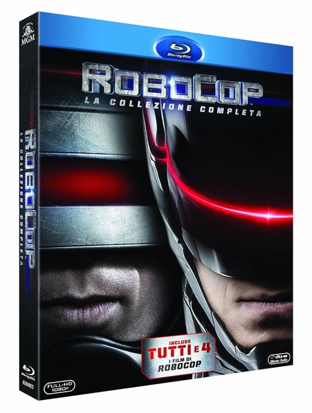 4 Robocop Blu-Ray - Die Komplette Sammlung Viereck 4 Filme Neu Versiegelt-image