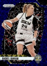 2024 Panini Prizm WNBA #25 Rachel Banham Blue Velocity Prizms