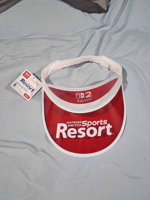 SDCC 2026 Nintendo Sports Resort Visor Hat Exclusive Nintendo Switch 2