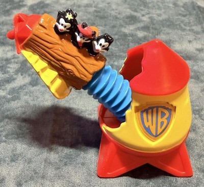 Vintage 1994 McDonald's Toy Animaniacs #7 Wakko/Yakko/Dot Water Tower Preowned