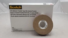 3M Scotch 924 ATG Clear  Adhesive Transfer Tape 2 Mill 3/4" x 36 yd 12 Rolls