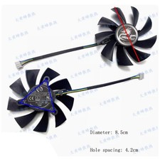 Graphics Card Fan For COLORFUL GTX1650 1060 1050ti 1050 950 ITX Parts