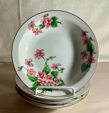 4 Hira Nydia 7 5/8" Rimmed Soup Bowls