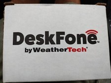 WeatherTech DeskFone Adjustable Desk / Counter Cell Phone Holder in White