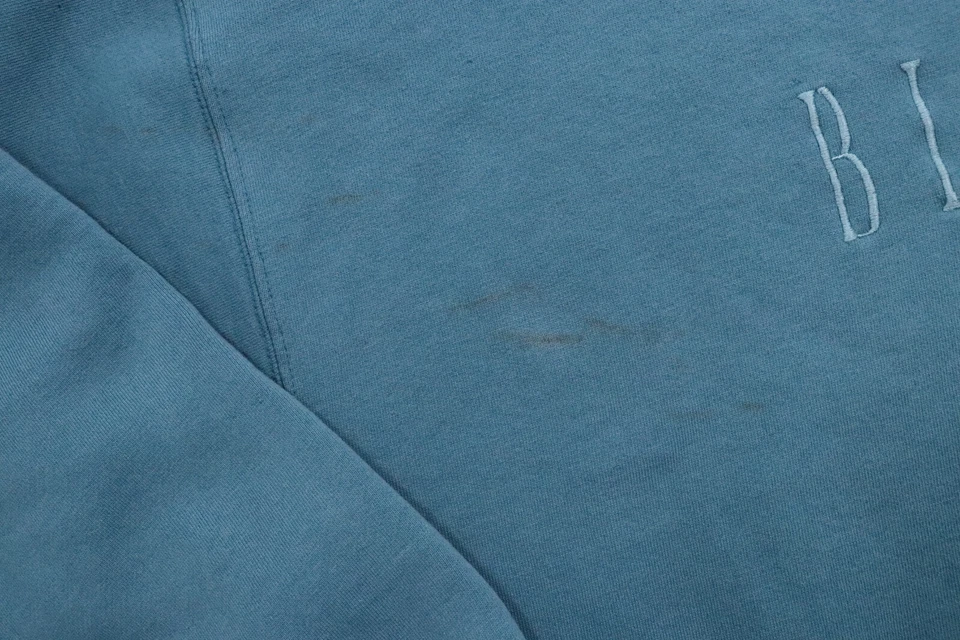 Big Dogs Vintage 90s Crewneck Sweatshirt Men's XL Thrashed Grunge Skater Blue - Image 4 of 4