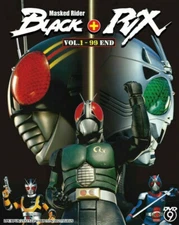 Masked Rider Black (Black + RX) Complete Set DVD with English Subtitle