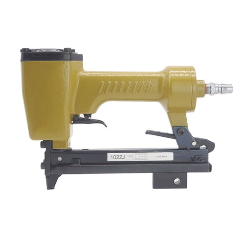 Pneumatic Staple Gun Code Nail Gun Leather Fabric Carton Wood Air Nailer Stapler