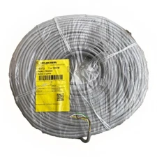 PAAR-TRONIC-CY Grey Shielded Cable 2 x 2 x 0.5 mm² - 100 meters HIGH QUALITY