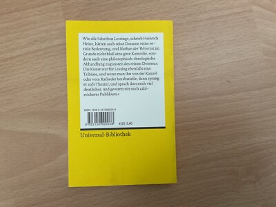 Nathan der Weise. Ein dramatisches Gedicht in fünf Aufzügen von Gotthold Ephraim