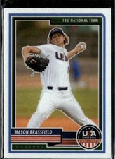 2023 Panini USA Baseball Stars & Stripes #4 Mason Brassfield