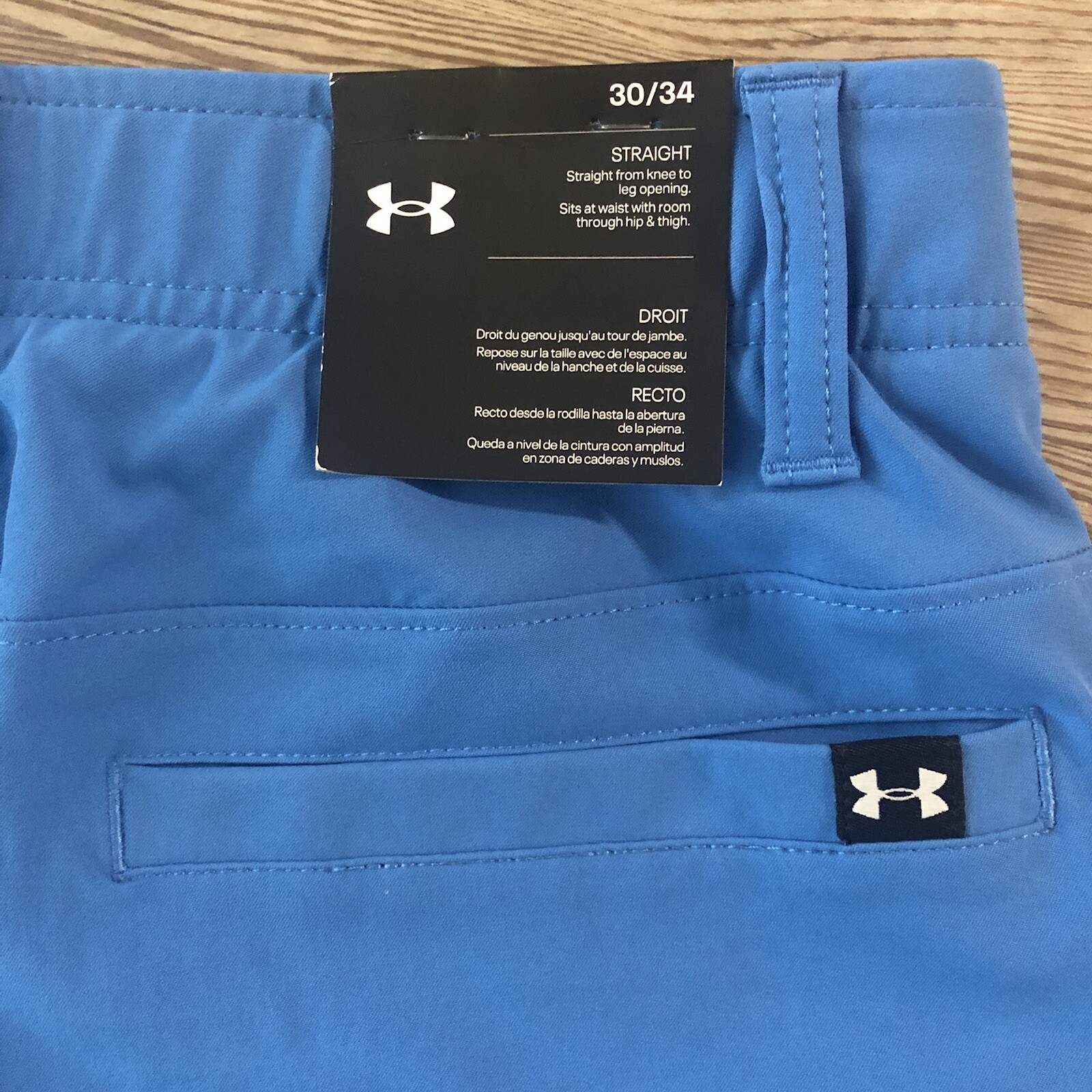 Under Armour UA Storm Drive Golf Pants 1364407 Victory Blue Mens Size