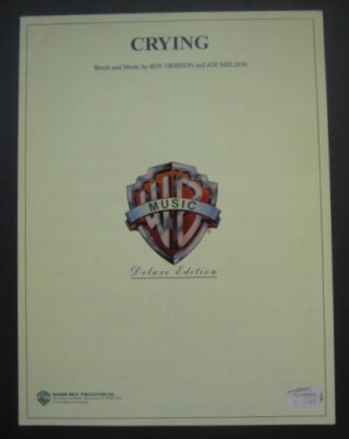 Crying by Roy Orbison and Joe Melson sheet music | eBay
