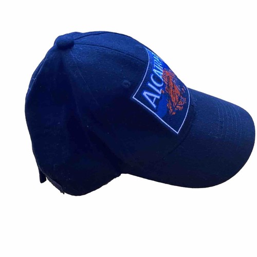 Alcatraz Black Strapback Cap Golden Gate National Parks Hat Embroidered - Picture 2 of 6