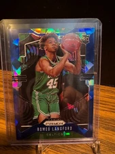 2019-20 Panini PRIZM Romeo Langford #260 Blue Ice 02/99 SSP