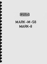 Eumig Mark-M-S8, Mark-8 Movie Projectors Service  Repair Manual Reprint