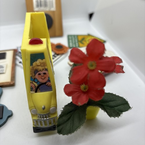 Vintage Food Refrigerator Kitchen Magnets Fruit Veggie Moms Taxi Ann Phone - Picture 13 of 13